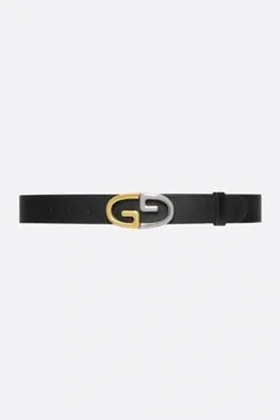 Shop Gucci Belts In Black