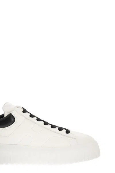 Hogan H-stripes Low-top Sneakers In White