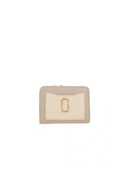 Shop Marc Jacobs Wallets In Khaki Multi