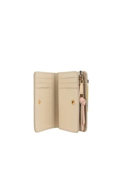 Shop Marc Jacobs Wallets In Khaki Multi