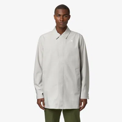 K-way Beige Polyamide Men Jacket