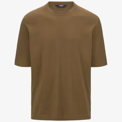 K-way T-shirt With Round Neck And Short Sleeves