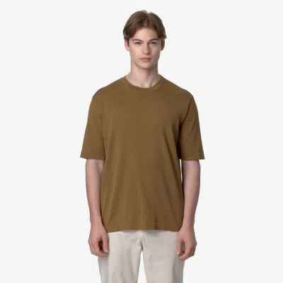 K-way T-shirt With Round Neck And Short Sleeves