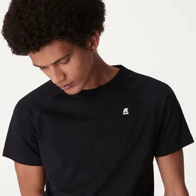 K-way T-shirt With Logo In Technical Fabric