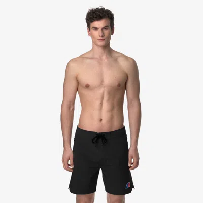 K-way Olivier Elastic Waistband Back Pocket Shorts