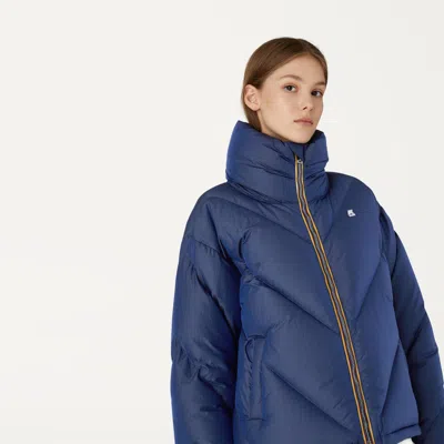 K-way Imeldine Heavy Quilted Lapis Lazuli