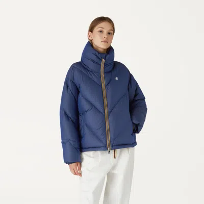 K-way Imeldine Heavy Quilted Lapis Lazuli