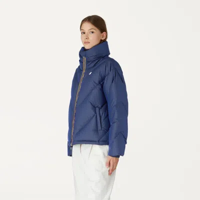 K-way Imeldine Heavy Quilted Lapis Lazuli