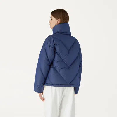 K-way Imeldine Heavy Quilted Lapis Lazuli