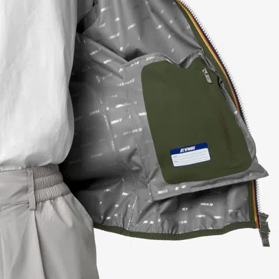 K-way Green Blue Jack St Thermo Double Down Jacket