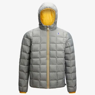 K-way Man Jacket Acid Green Size Xxs Polyamide
