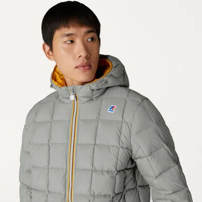 K-way Man Jacket Acid Green Size Xxs Polyamide