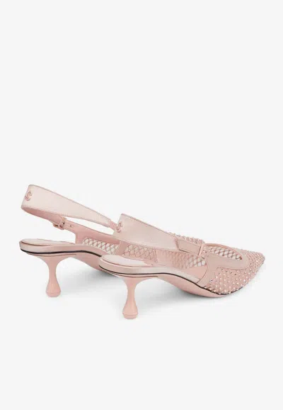 Jimmy Choo Amel Heeled Sandals In Pink