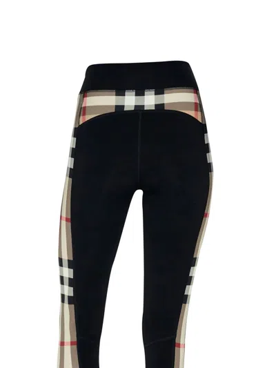 Shop Burberry Trousers In Black