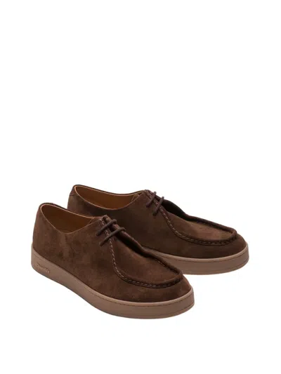 Shop Church's Nocton Suede Lace-up In Brown