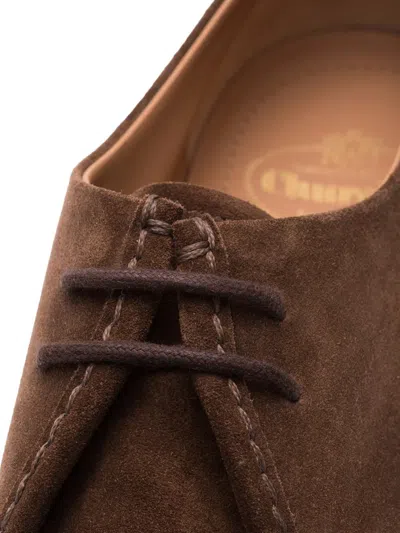 Shop Church's Nocton Suede Lace-up In Brown