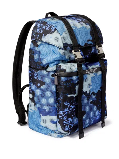 Off-white Outdoor Backpack In Blue