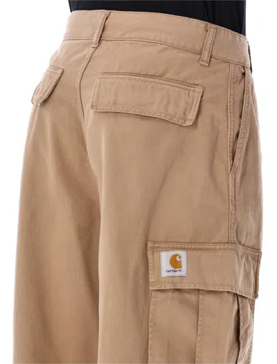 Shop Carhartt Wip Cole Cargo Pants In Peanut