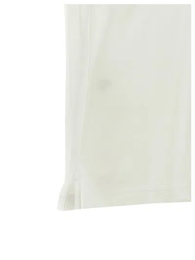 Moose Knuckles "everett Gold" Polo Shirt In White