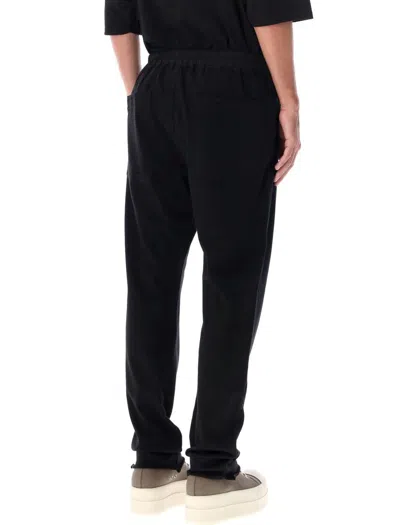 Rick Owens Drkshdw Drawstring Elastic Waist Casual Pants In Black