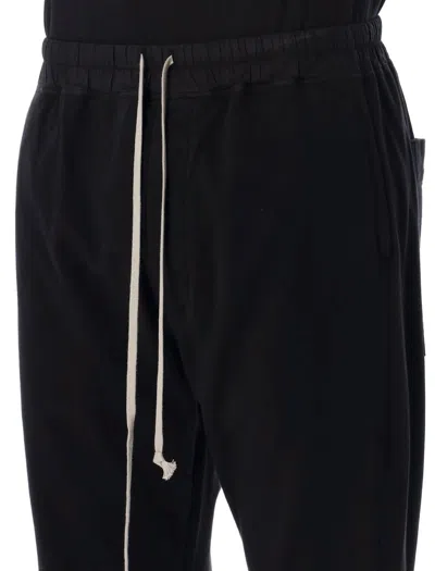 Rick Owens Drkshdw Drawstring Elastic Waist Casual Pants In Black