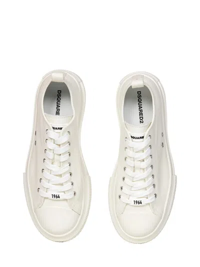 Shop Dsquared2 Berlin Sneakers In White