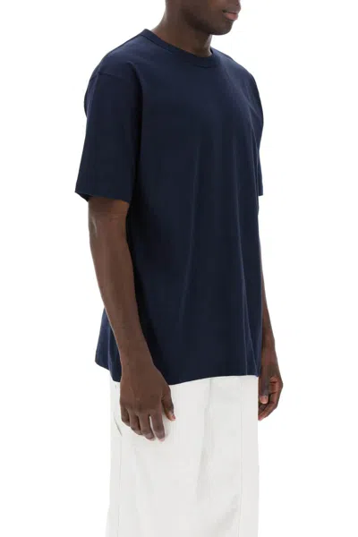 Shop Dries Van Noten Herr Oversized Classic T-shirt In Blue