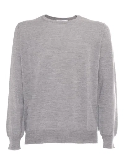 Shop Kangra Cashmere Girocoll In Gray