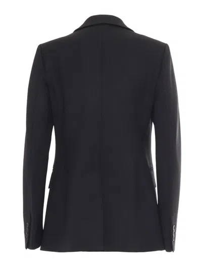 P.a.r.o.s.h Single-breasted Wool Blazer In Black