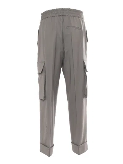 P.a.r.o.s.h Pants With Oatch Pockets In Gray
