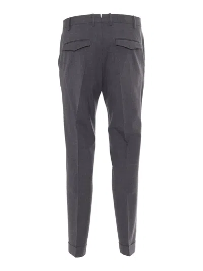 Pt01 Mid-rise Slim-fit Chinos In Gray