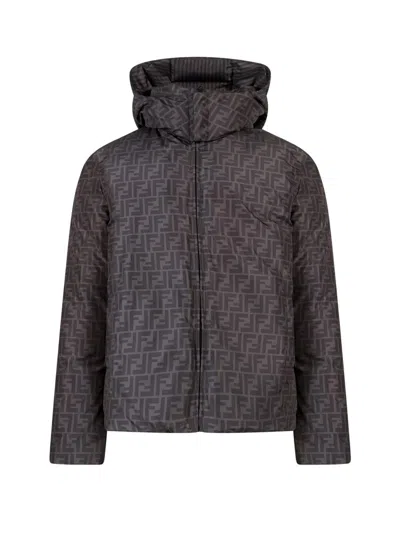 Fendi Jacket In Grey
