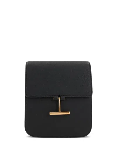 Shop Tom Ford Tara Mini Shoulder Bag In Black