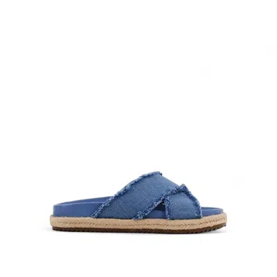 Shu Shop Women's Courtney Sandal In Denim In Multi