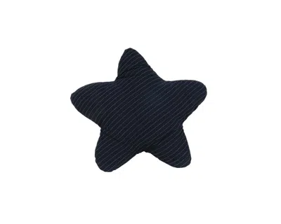 Homezia Set Of Two Blue 3d Starfish Throw Pillows