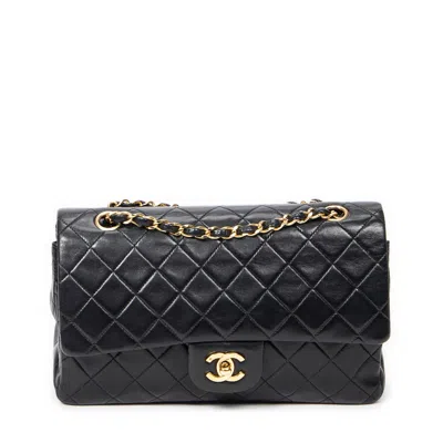 Pre-owned Chanel Classic Double Flap 26 In Black