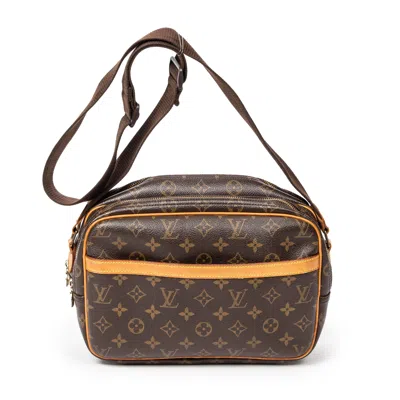 Pre-owned Louis Vuitton Reporter Pm In Brown