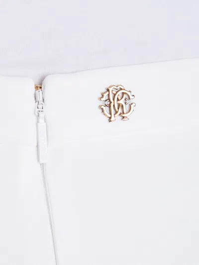Roberto Cavalli New Women's White Leggings In White