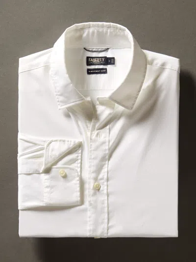 Faherty Movement&trade; Shirt In Cloud White