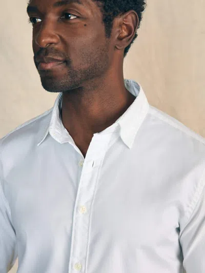 Faherty Movement&trade; Shirt In Cloud White