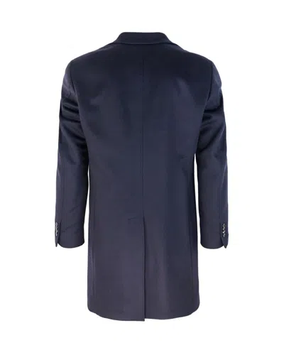 Shop Breras Milano Coat In Blue