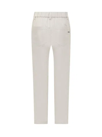 Shop Brunello Cucinelli Pants In White