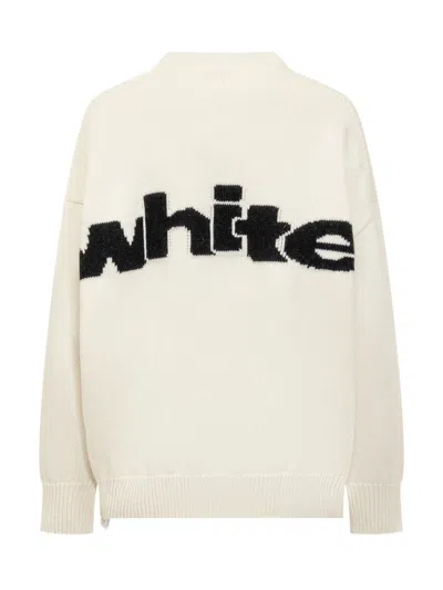 Off-white Off White Sweaters In White