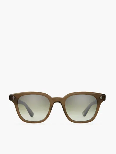 Frescobol Carioca Broadway Sunglasses In Olive Brown