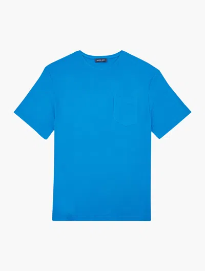 Shop Frescobol Carioca Carmo T-shirt In Lake Blue