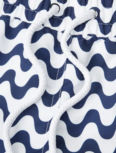 Frescobol Carioca Copacabana Sport Swim Shorts In Navy-blue