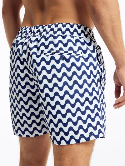 Frescobol Carioca Copacabana Sport Swim Shorts In Navy-blue