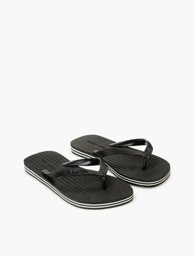 Frescobol Carioca Fabio Flip Flops In Black