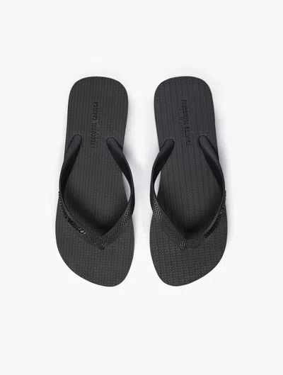 Frescobol Carioca Fabio Flip Flops In Black