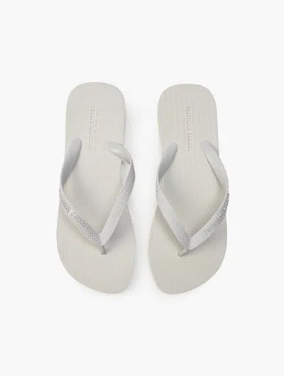 Frescobol Carioca Fabio Flip Flops In Smoke